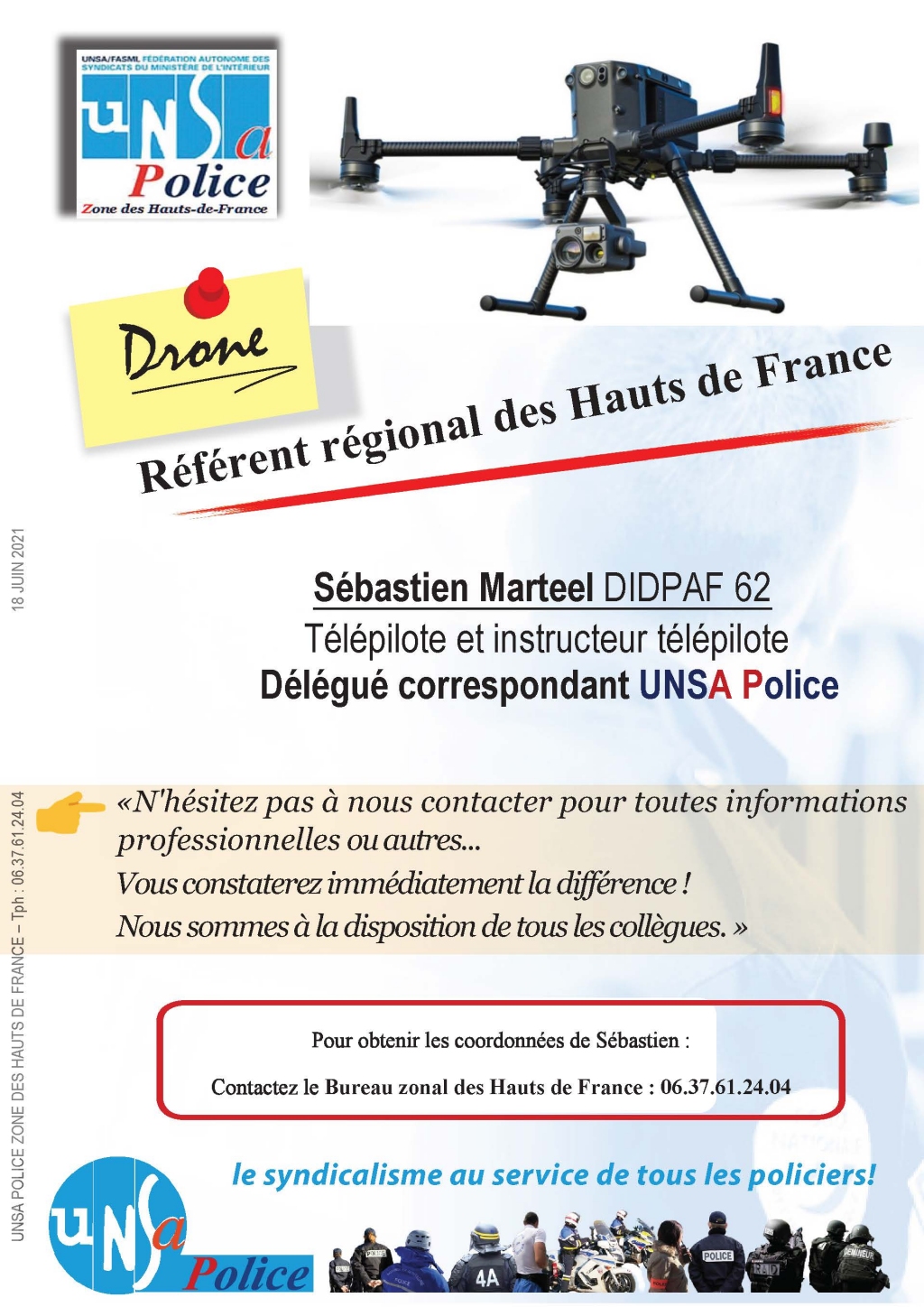 [Zone Nord] Référent des Hauts-de-France - Drone